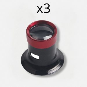 Petite loupe de bijoutier pour un grossissement précis