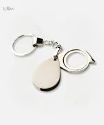 Porte-clé loupe compacte pour une utilisation pratique