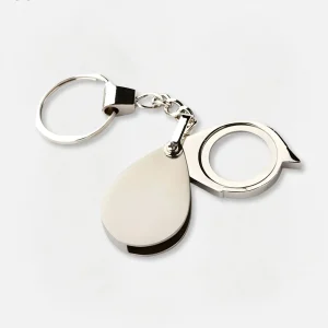 Porte-clé loupe compacte pour une utilisation pratique